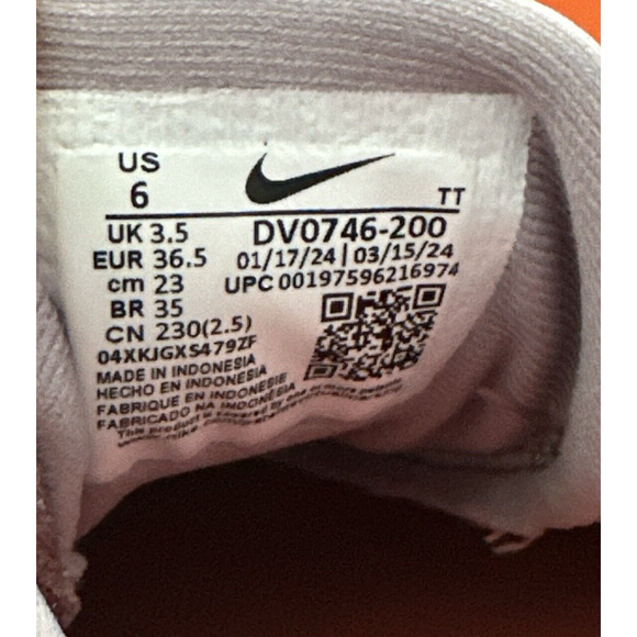 Nike Flex Experience 12 Women's Size 6 Running Shoe Sneakers  DV0746 200 New‎ - Picture 5 of 12